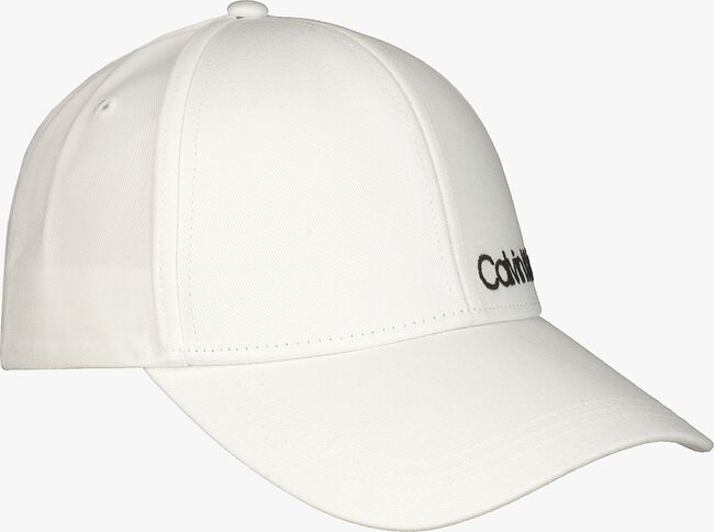 CALVIN KLEIN Casquette SIDE LOGO CAP en blanc - large