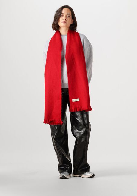 ALPACA LOCA 601 SCARF Foulard en rouge - large