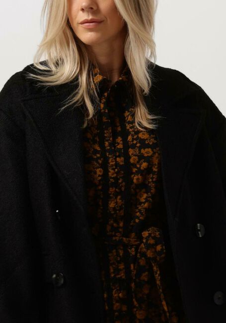 Zwarte Y.A.S. Mantel YASMILA LS WOOL MIX COAT S.NOOS - large