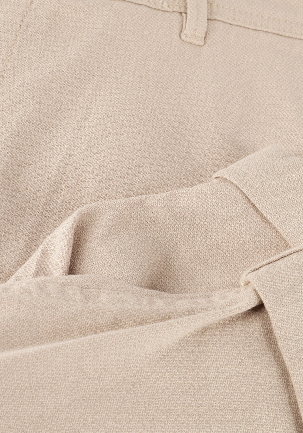 SELECTED MEN Pantalon courte SLHSLIM-LUTON FLEX SHORTS NOOS en beige - large