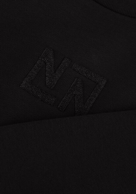 Zwarte NIK & NIK Mini jurk FANCY LS SWEATDRESS - large