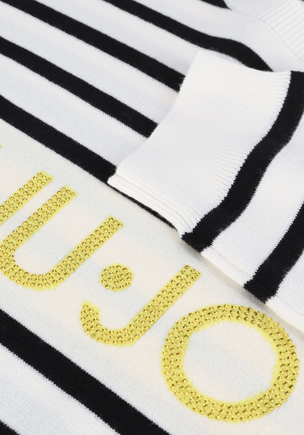 LIU JO Pull MAGLIA CHIUSA M/L PORTALOGO en blanc - large