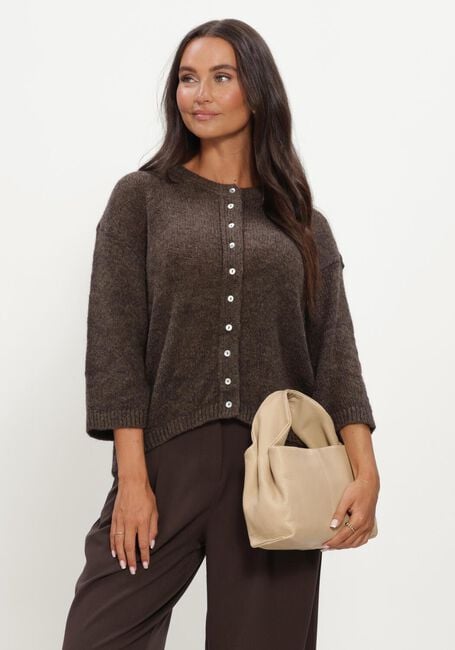 Bruine MODSTR&Ouml;M Truien/vesten BAILORMD CARDIGAN - large
