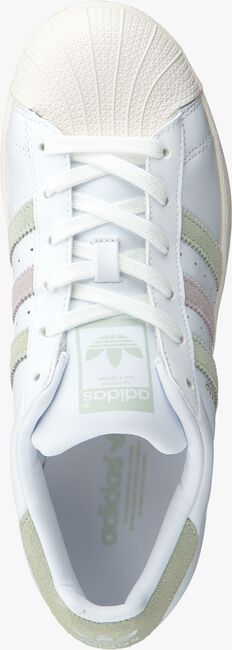 Witte ADIDAS Lage sneakers SUPERSTAR DAMES - large