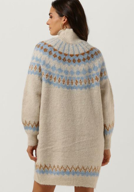 Y.A.S. Robe midi YASISTA LS KNIT DRESS en bleu - large