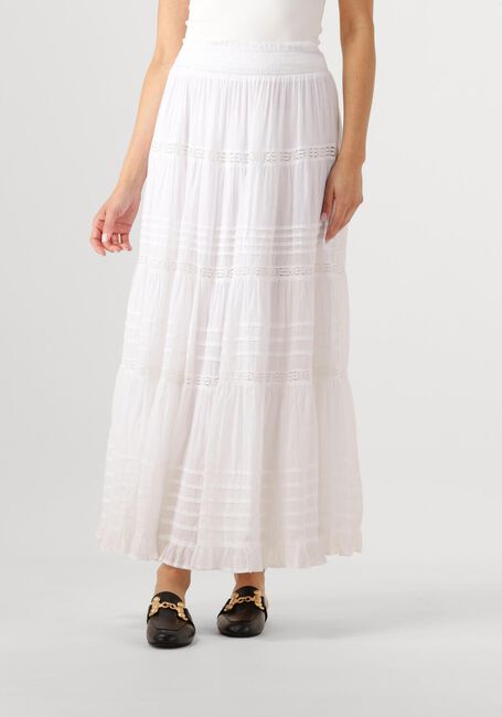 NEO NOIR Jupe maxi FELICIA S VOILET SKIRT en blanc - large