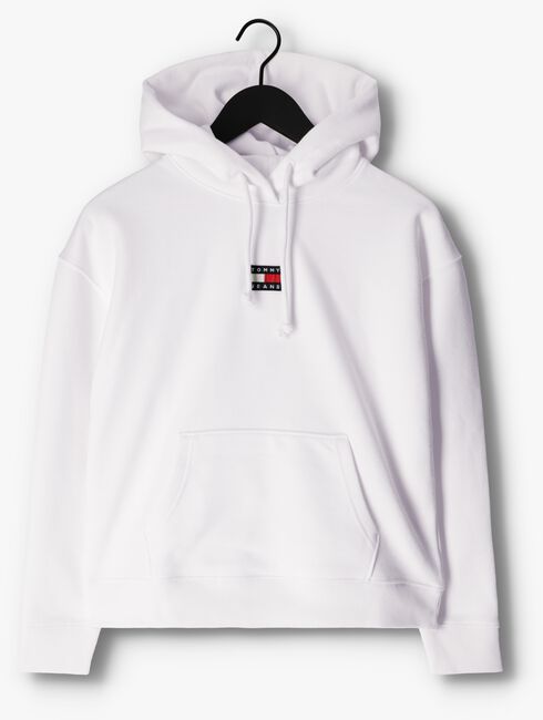 TOMMY JEANS Chandail TJW TOMMY CENTER BADGE HOODIE en blanc - large