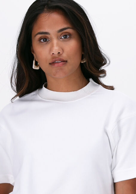 ANOTHER LABEL Haut RAVENELLE SWEAT T-SHIRT Blanc - large