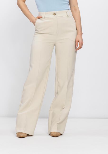 MODSTR&Ouml;M Pantalon large GALE PANTS en beige - large