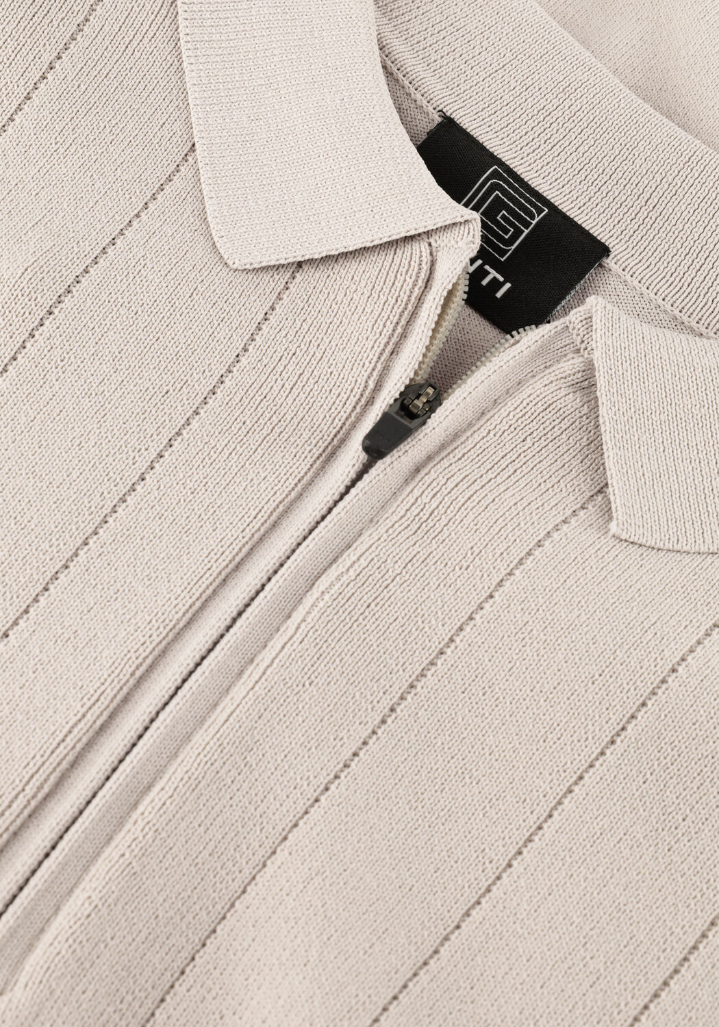 GENTI Polo POLO ZIP SS 1260 Sable - large