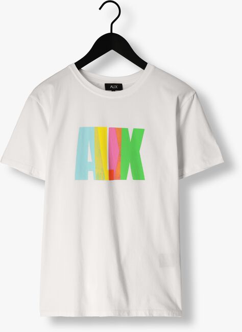 ALIX THE LABEL T-shirt LADIES KNITTED COLOURED ALIX T-SHIRT en blanc - large