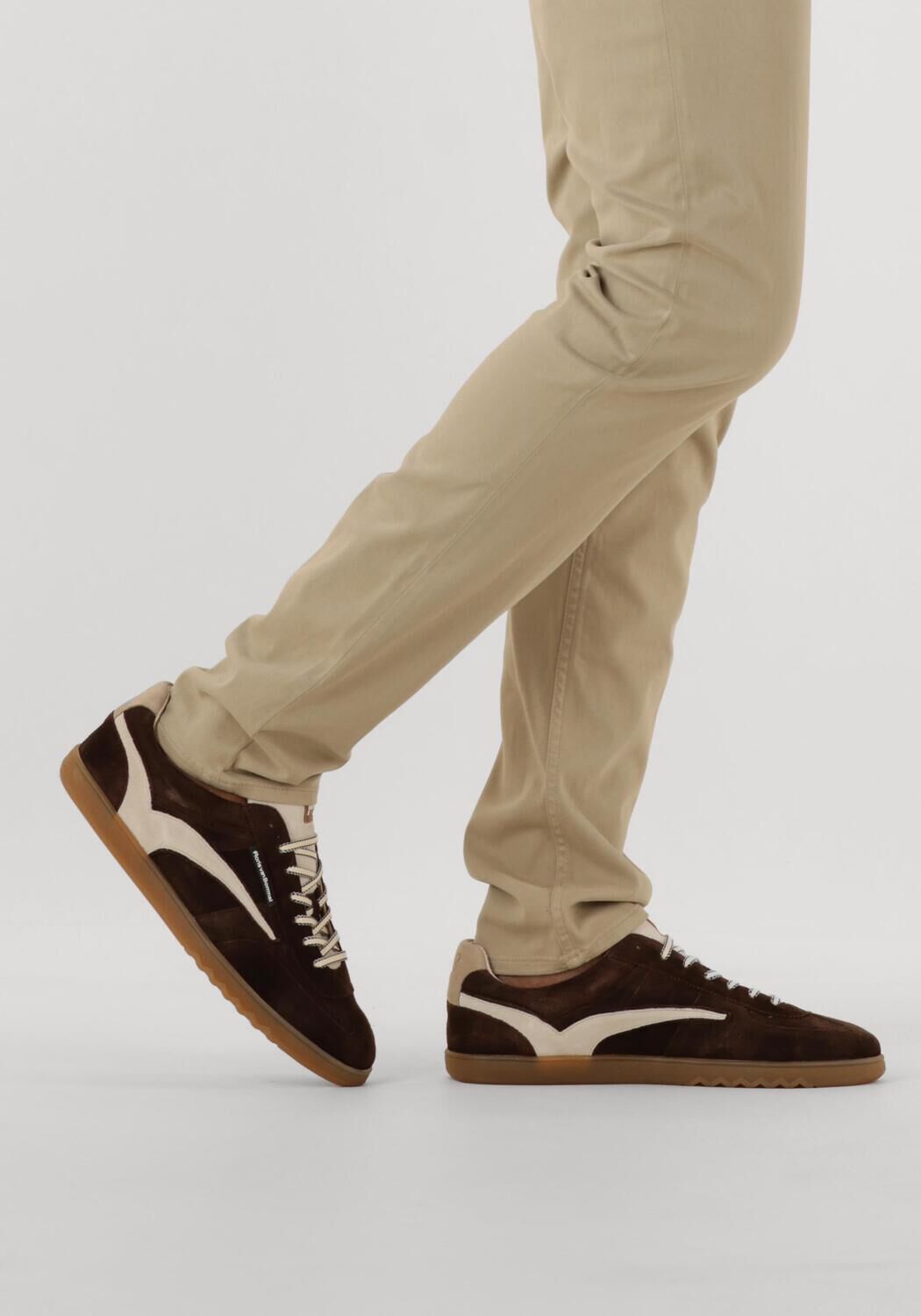 FLORIS VAN BOMMEL Baskets basses SFM-10224 DE ZALER en marron - large