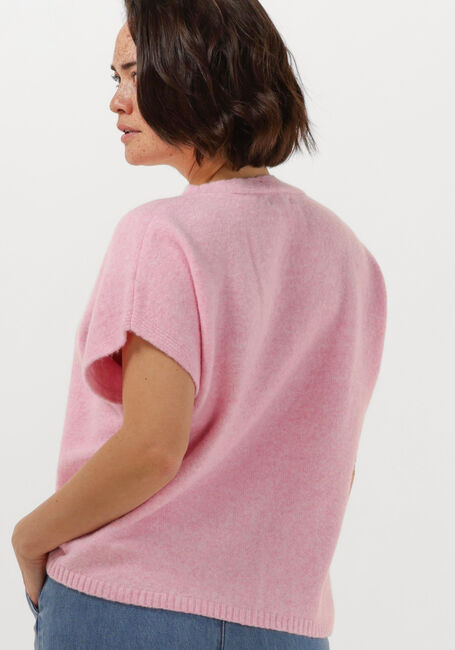 YDENCE Gilet CARDIGAN AMELIE Rose clair - large
