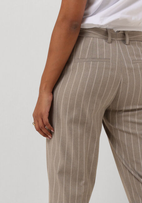 MOS MOSH Pantalon RHYS STRIPE PANT en gris - large