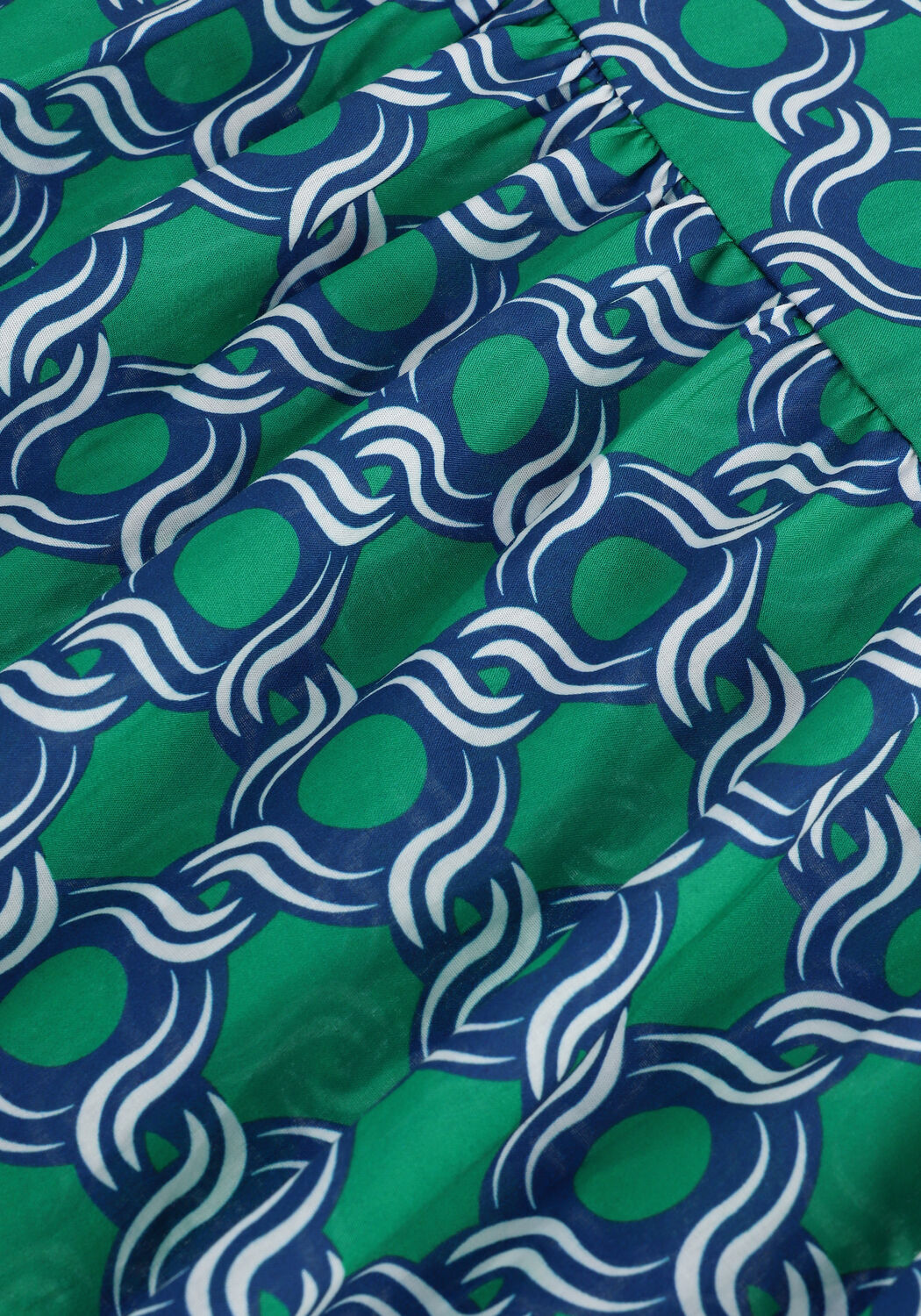 DEA KUDIBAL Mini robe KINDRA NS (CO) - DRESS WITH BALLOON SLEEVES en vert - large