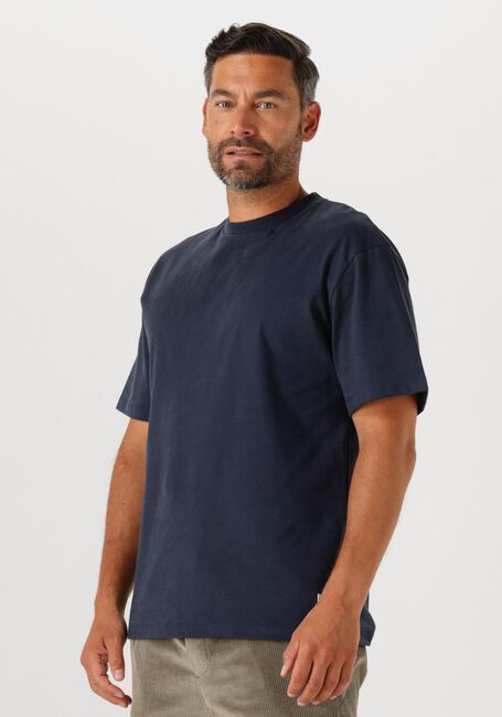 Donkerblauwe THE GOODPEOPLE T-shirt TAKI - large