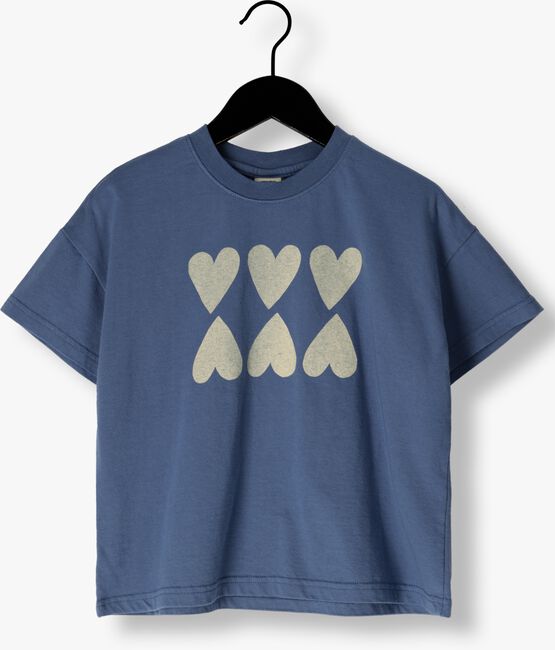 Jelly Mallow T-shirt HEART T-SHIRT en bleu - large