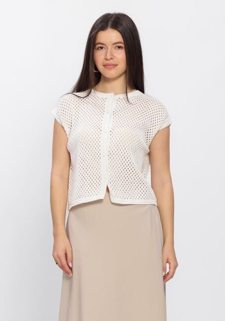 Witte AIMEE THE LABEL Tops & T-shirts NOA KNITTED TOP - large