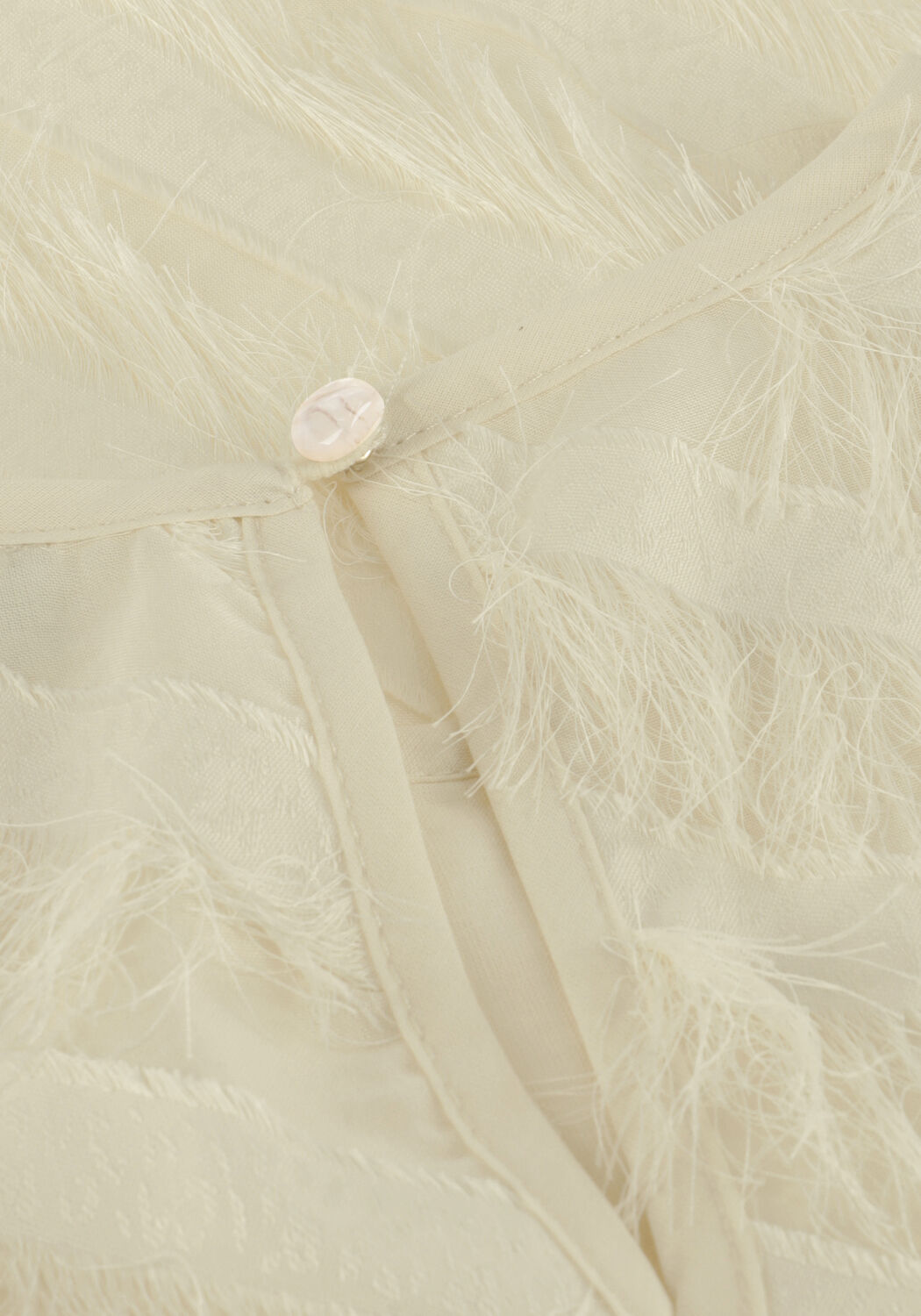 LIKE FLO ELLA FLO FRINGES BLOUSE Blouses Cr&egrave;me - large