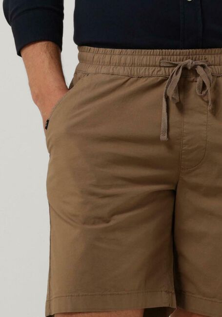 BUTCHER OF BLUE Pantalon courte LONER LIGHT SHORT en marron - large