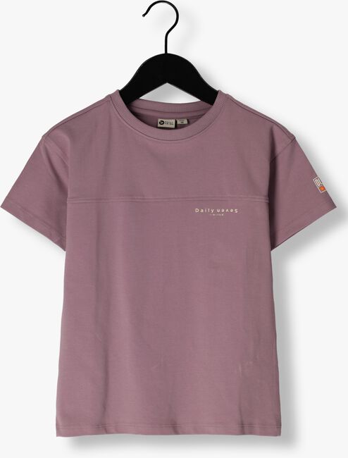 DAILY7 T-shirt T-SHIRT DAILY SEVEN en violet - large