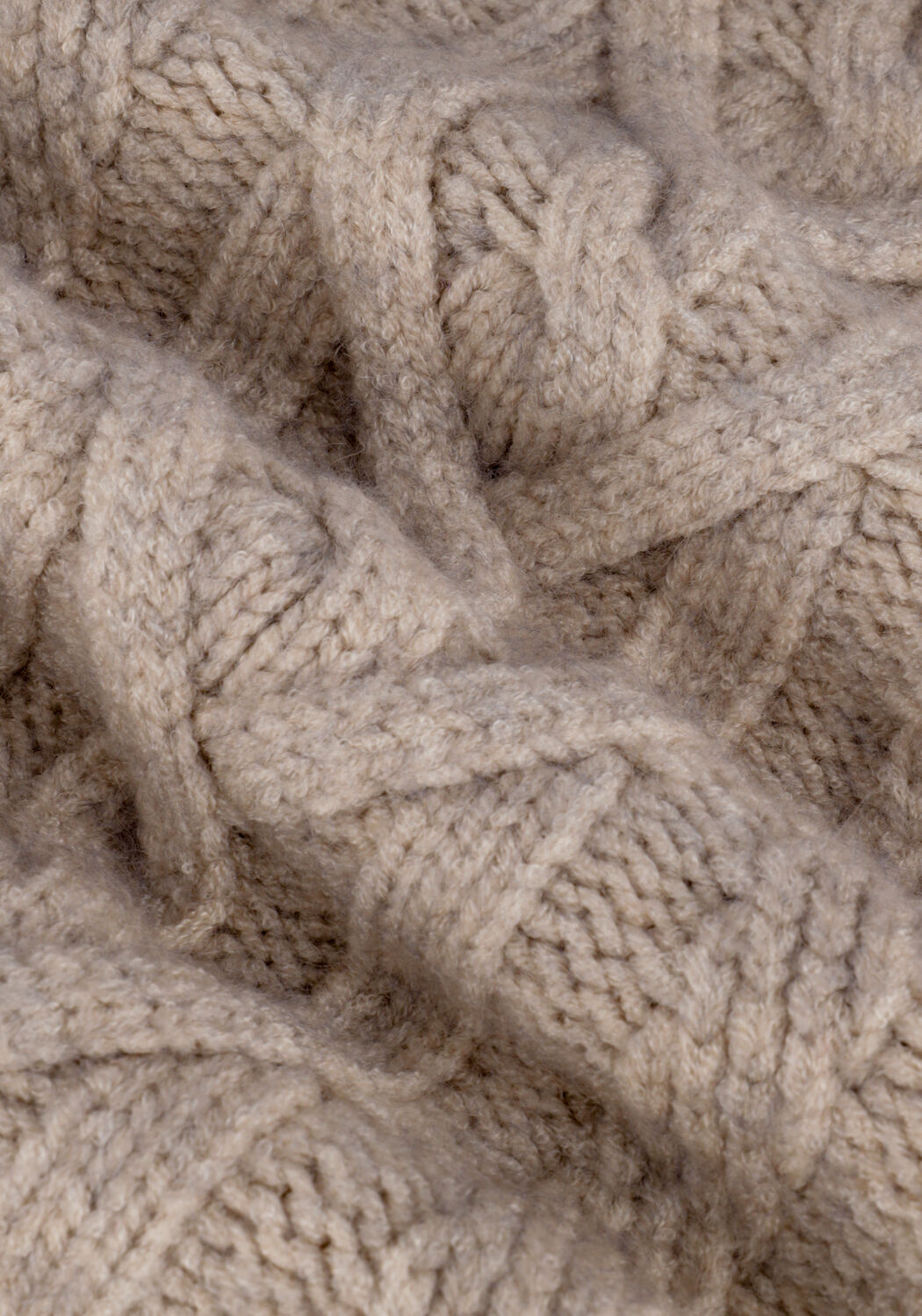 Zand CO'COUTURE Trui JENESSE CABLE CROP KNIT - large