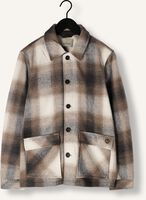 Grijze DSTREZZED Jack KEY CHECK JACKET Grijze DSTREZZED Jack KEY CHECK JACKET - medium