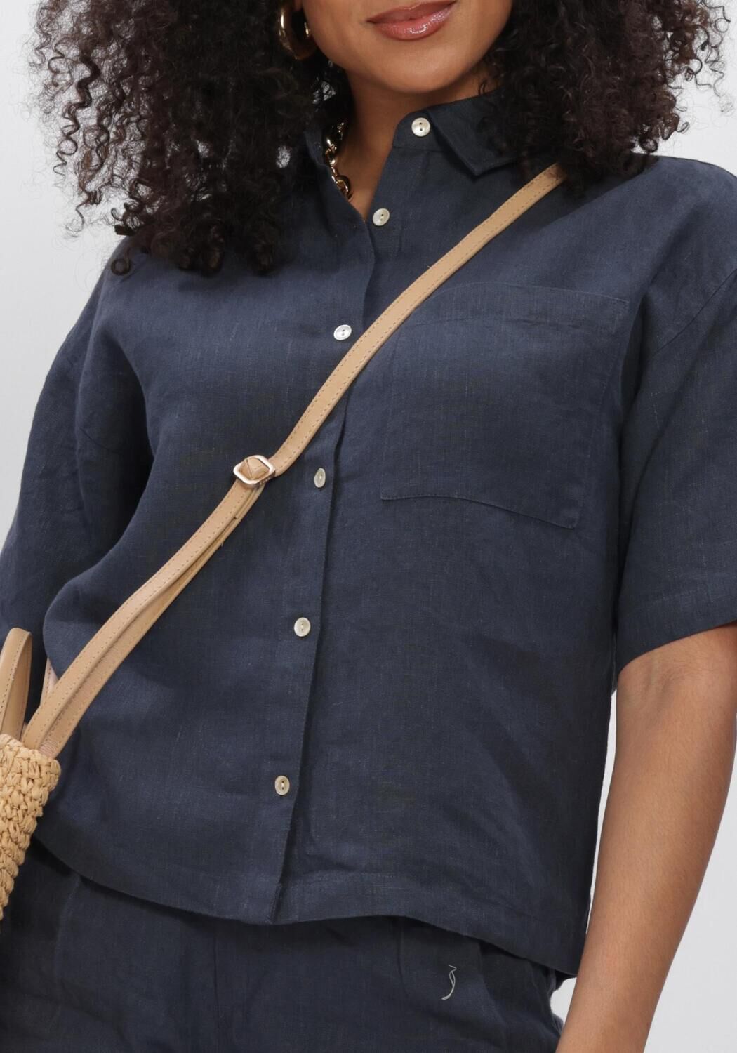 Blauwe CIRCLE OF TRUST  LIYA BLOUSE - large