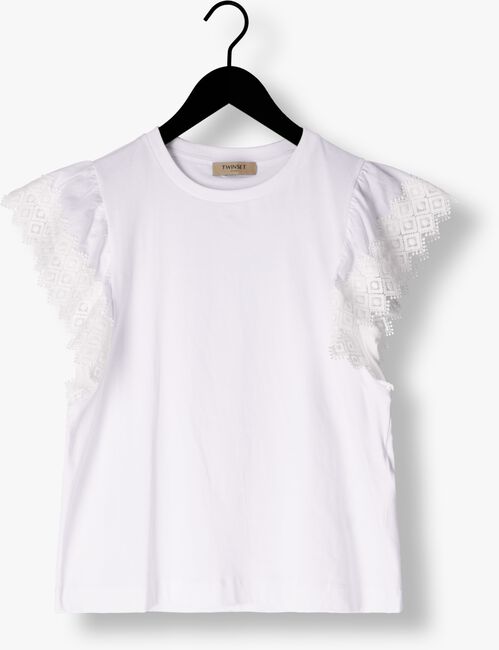 TWINSET MILANO T-shirt KNITTED BLOUSE en blanc - large