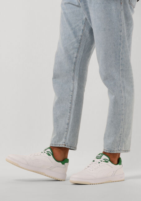 PUMA Baskets basses DOUBLE COURT en blanc - large