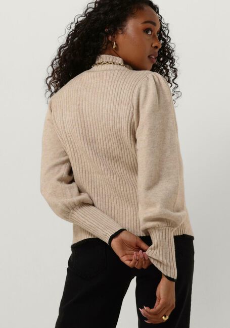 CO'COUTURE Pull ROW PUFF RIB KNIT Blanc - large