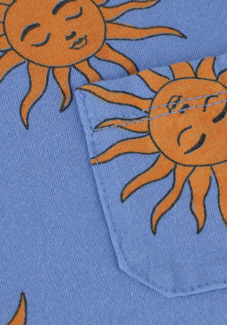 LÖTIEKIDS T-shirt TSHIRT SHORT SLEEVE SUN+MOON en bleu - large