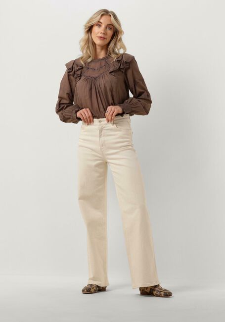 Bruine NEO NOIR  SIMKIE S VOILE BLOUSE - large