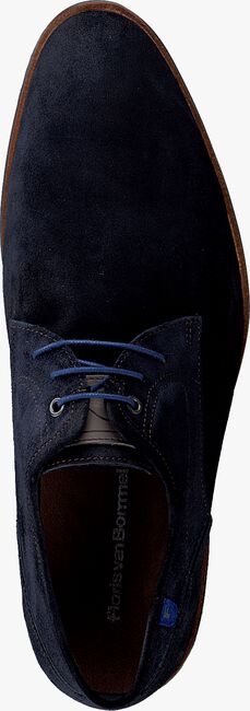 FLORIS VAN BOMMEL Chaussures à lacets 14293 en bleu - large