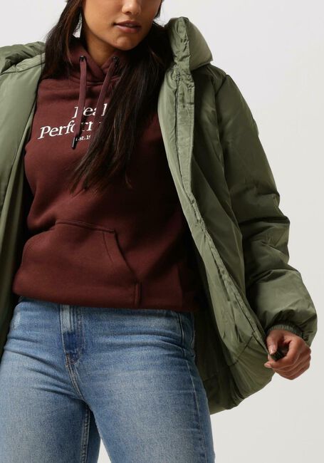 Groene MSCH COPENHAGEN Gewatteerde jas NORINA KAYSA HOOD JACKET - large