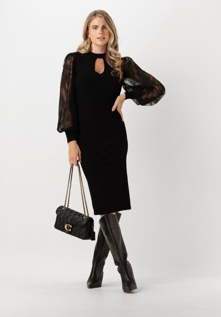 Zwarte TWINSET MILANO Midi jurk 242TT3160 - large