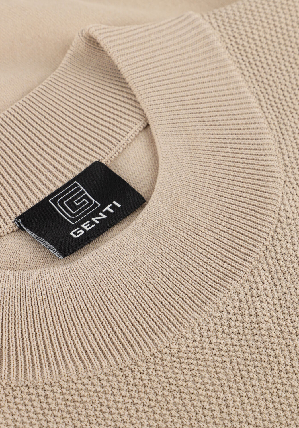 Zand GENTI Trui TURTLE LS - large