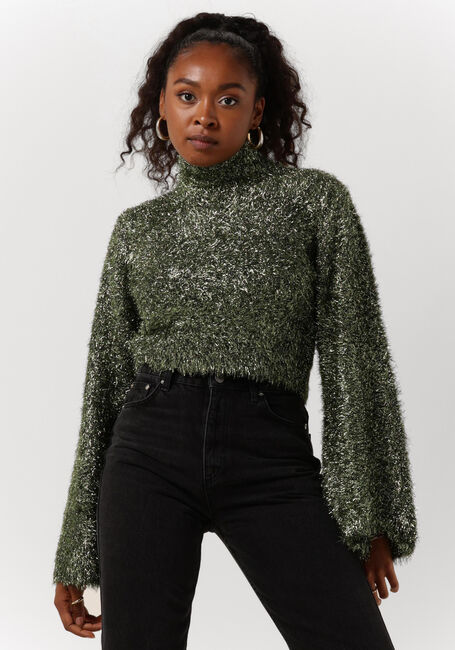 GESTUZ Pull MONTELLA PULLOVER SHOW en vert - large