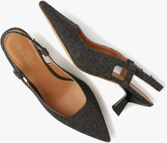 VIA VAI Slingbacks SUZY ALIYA en noir - large