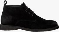 BLACKSTONE Chaussures à lacets QM82 en noir - medium