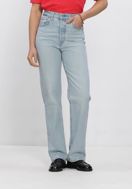 LEVI'S Straight leg jeans RIBCAGE FULL LENGTH en bleu - large