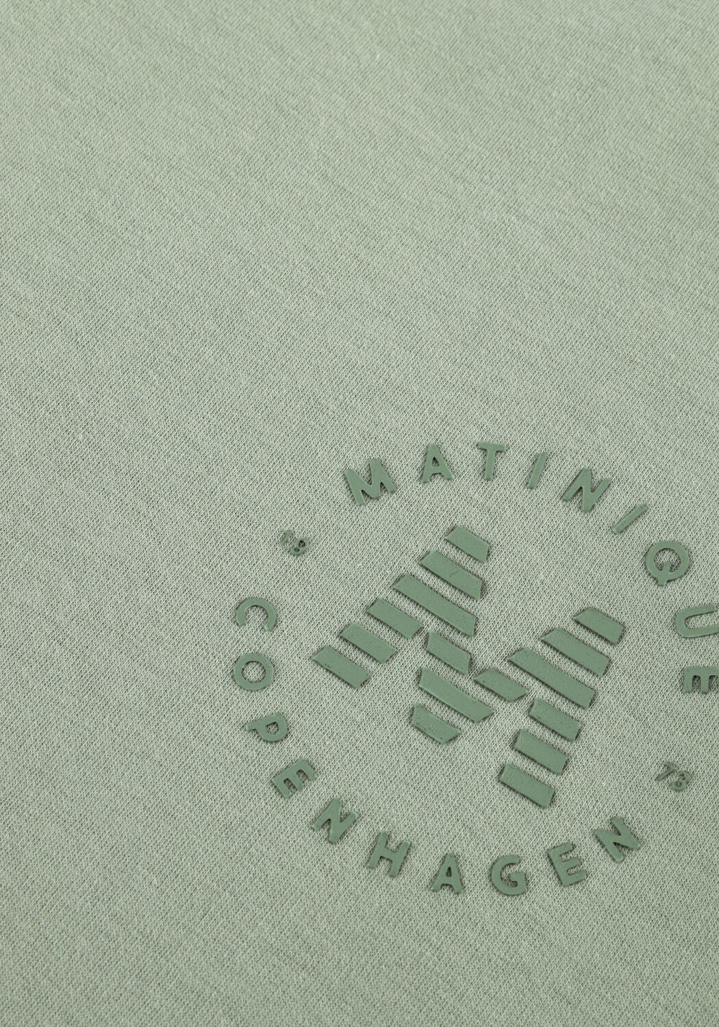 MATINIQUE T-shirt MAJEREMY CREW en vert - large