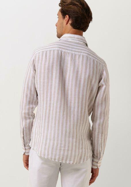 PROFUOMO Chemise décontracté SHIRT X-CUTAWAY SC LINNEN en beige - large