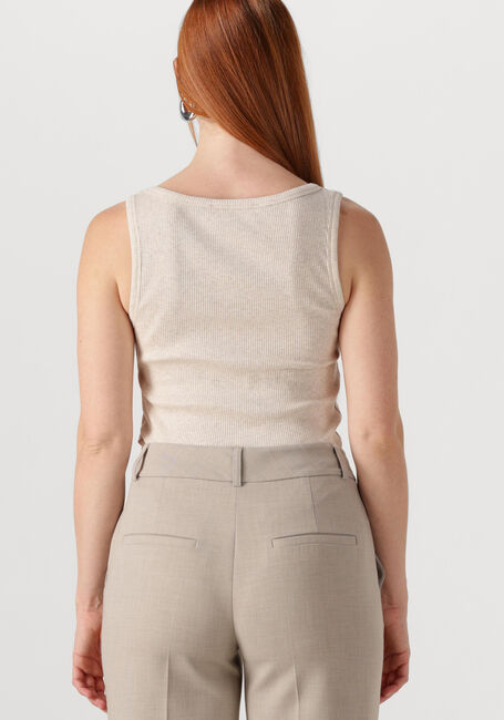 SELECTED FEMME Haut SLFANNA U-NECK TANK TOP en beige - large