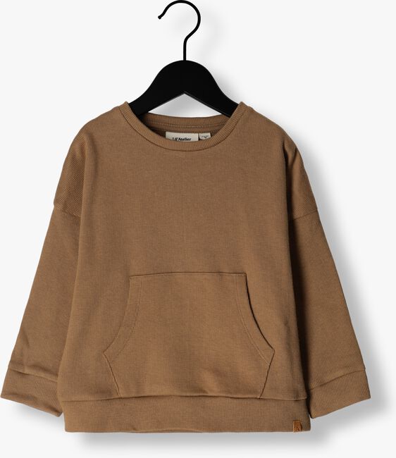 Bruine LIL' ATELIER Sweater NMMLABON LS LOOSE SWEAT - large
