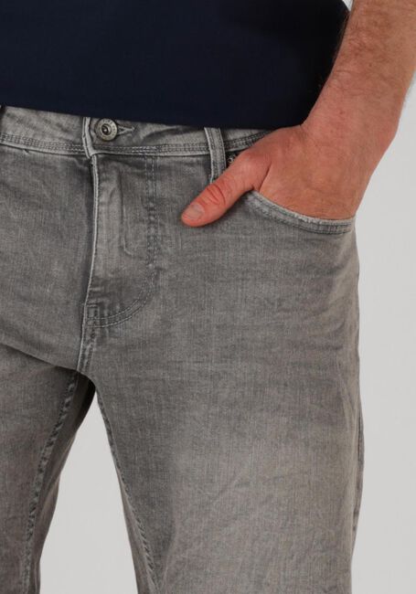 Grijze PURE PATH Jeans THE STEVE SKINNY FIT DENIM SHORTS - large