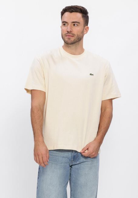 LACOSTE T-shirt COTTON T-SHIRT Cr&egrave;me - large