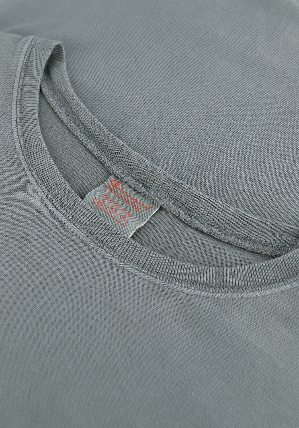 Groene CHAMPION T-shirt CREWNECK T-SHIRT 217243 - large