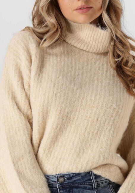 CO'COUTURE Pull CORALIE ROLL KNIT Écru - large