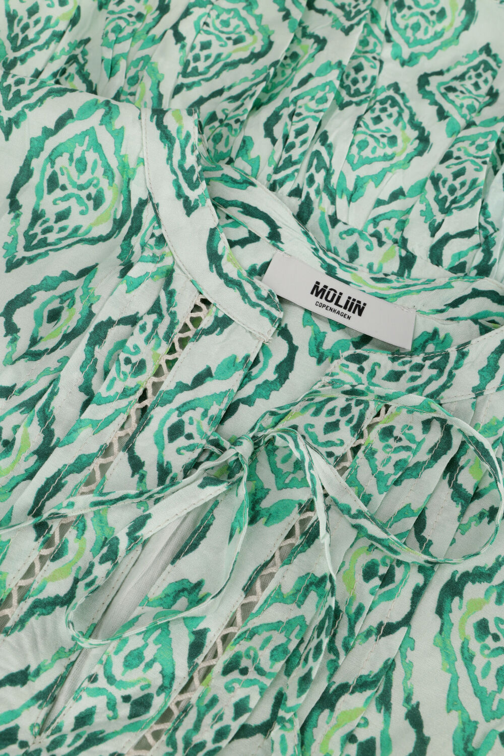 MOLIIN Mini robe LILLIAN en vert - large